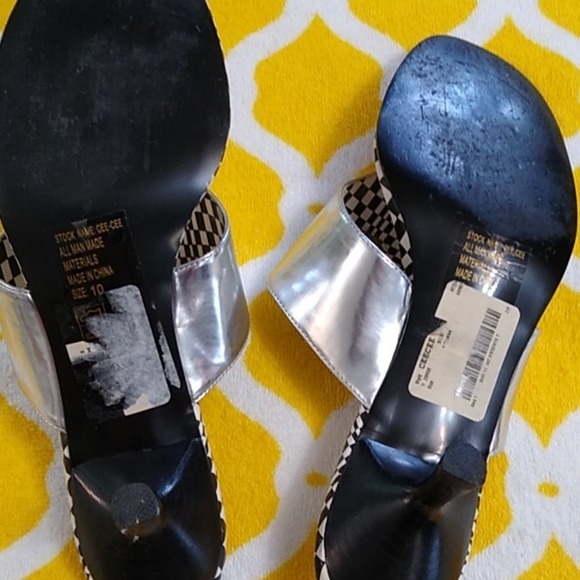 🟢🥳HP Heels BUNDLE 3 pairs of slide in sandals - Picture 9 of 16